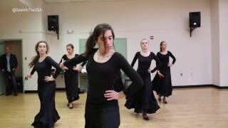 Americans Learn Traditional Spanish Dance