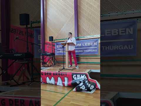 1. Mai Rede von Barbara Gysi Zur Demokratie-Initiative