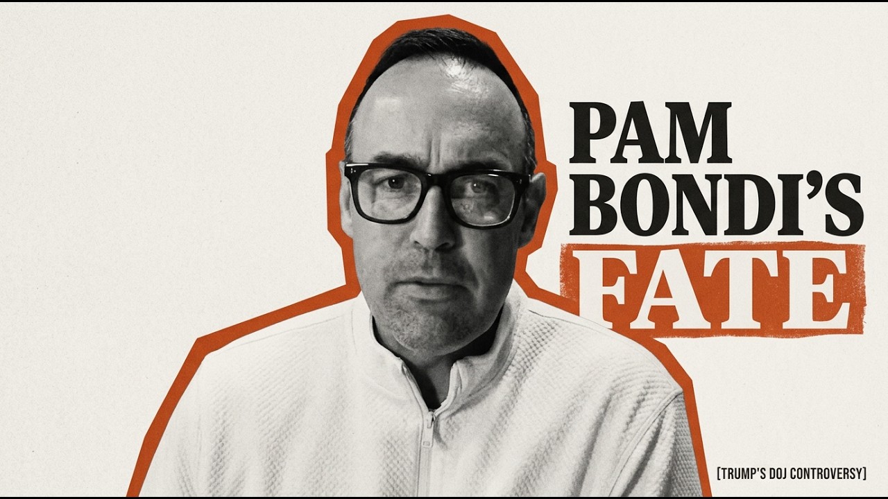 🚨 “You’re Fired?” What’s Really Happening with Pam Bondi | Chris Cillizza