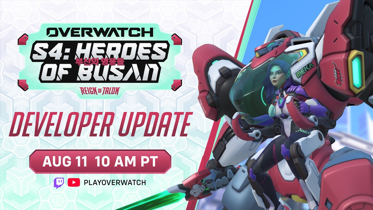 Overwatch Developer Update | Season 4: Heroes of Busan Livestream