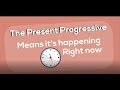 Spanish Present Progressive
