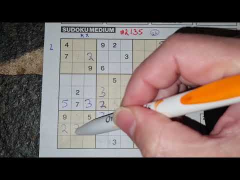 Again Our Daily Sudoku practice continues. (#2135) Medium Sudoku puzzle. 01-09-2021