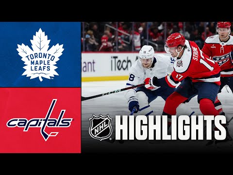 Maple Leafs vs. Capitals | NHL Highlights | November 28, 2025