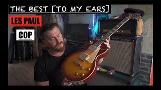 Video thumbnail for The Best [ To my ears ] Les Paul Copy? Vintage V100 Flamed Ice Tea by Fret Junkies