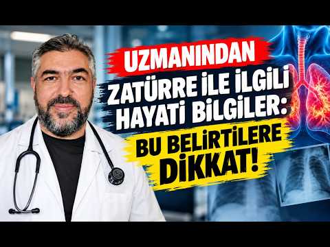 UZMANINDAN ZATÜRRE İLE İLGİLİ HAYATİ BİLGİLER BU BELİRTİLERE DİKKAT!