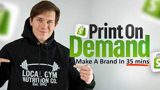 How To Build A Merch Brand with Gelato (Shopify POD Tutorial)