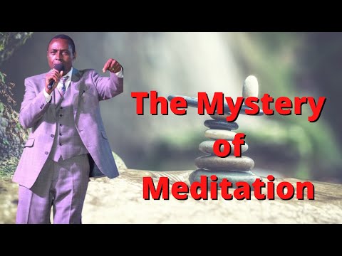 President C Chiyangwa - The Mystery of Meditation