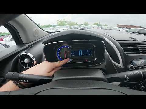 Chevrolet TRAX 2013-2017 – How to Reset TPMS