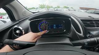 Chevrolet TRAX 2013-2017 – How to Reset TPMS