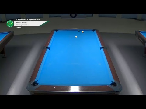 NM 10-Ball 2018 - bord 6, lørdag del 2