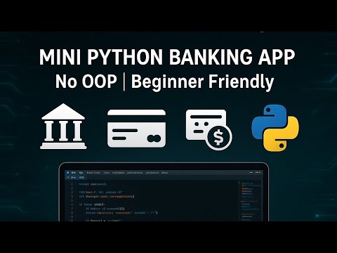 Python Min Banking System