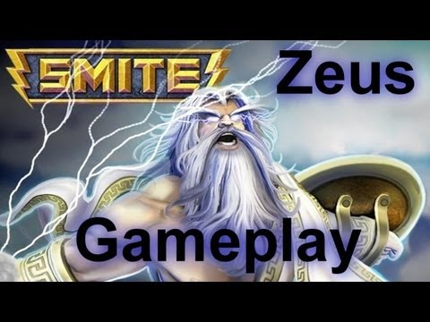 Smite Open Beta Zeus Gameplay w/ INoSc Pt 3