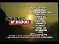 Evidence Of Blood 1998 Teaser VHS Capture