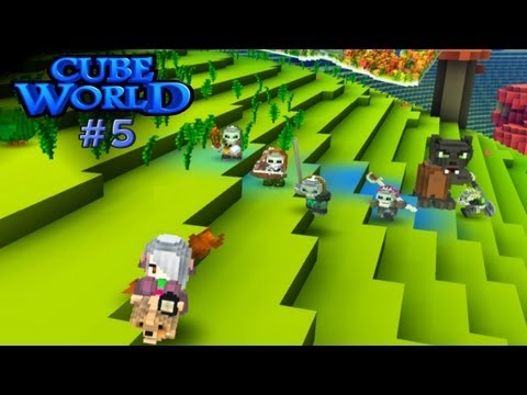 Scythe Plays Cube World - S1E5 - Catacomb Bits (Let's Play Walkthrough)