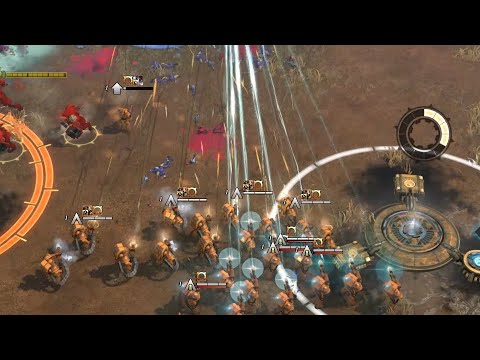 Quick Battle 2021: Space Marines vs Eldar, Hard AI, 3v3, Warhammer 40K: Dawn Of War 3 - No Limit Mod