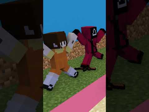 Cash saves Nico [ Squid Game ] #shots #minecraft #squidgame