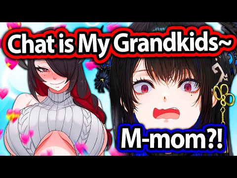 Nerissa Mom Called Chat as Her Grandkids and Everyone Lost It 【Hololive EN】