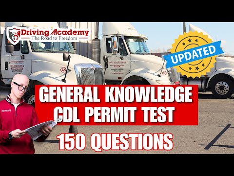 CDL GENERAL KNOWLEDGE PRACTICE TEST PREP | UPDATED 2026 CDL PERMIT EXAM CHEAT SHEET! 🚛