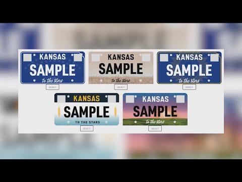 KDOR invites Kansans to vote on new custom license plates