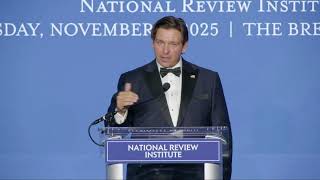 Governor Ron DeSantis and First Lady Casey DeSantis Accept William F. Buckley Jr. Prize