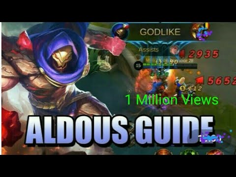 #mlbb #mvp                                                    Aldous Best Build 2020 Guide  Gameplay