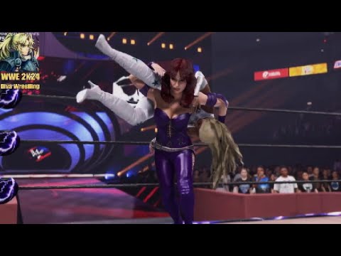 WWE 2K24 Lonnie Rockwaller Vs Denise O'Hara - WWS-TKOA Dark Match