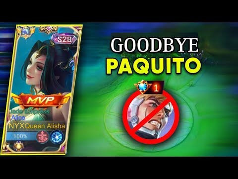 GOODBYE PAQUITO META?? THIS NEW ALICE BUILD WILL MAKE HER META AGAIN!!🔥~ MLBB