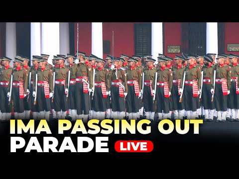 Live: Passing out Parade of Indian Military Academy in Dehradun
