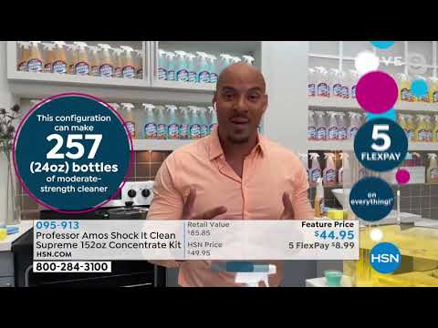 Professor Amos Shock It Clean Supreme 152 oz. Concentrat...