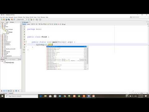 Java Bangla Tutorial 1 First Java Application