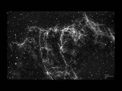 NGC 6995 (The Bat Nebula) visible expansion over 68 years