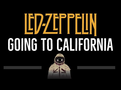 Led Zeppelin • Going to California (CC) 🎤 [Karaoke] [Instrumental Lyrics]
