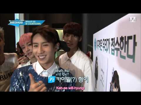 [ENG] 140710 M Countdown Begins - Boyfriend cut