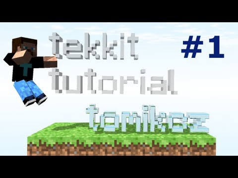 [tekkit tutorial] ep. 1 - Iron furnace, generator (upravene audio)