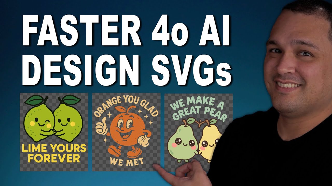 EASIER AI Vector Workflow w/ ChatGPT 4o → Vectorizer AI