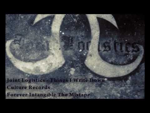 Joint Logistics - Things I Write Down