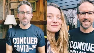 Ryan Reynolds Make Fun Of Blake Lively's Mother While Promoting His Boring Charity Shirt