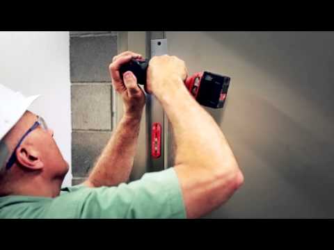 How to install a commercial steel door