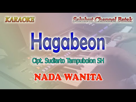 HAGABEON ll KARAOKE BATAK ll TRIO PERDANA ll NADA WANITA C#=DO
