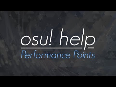 osu!help: Performance Points
