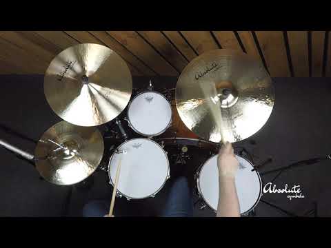 17" Absolute Cymbals Traditional Crash - 996 grams