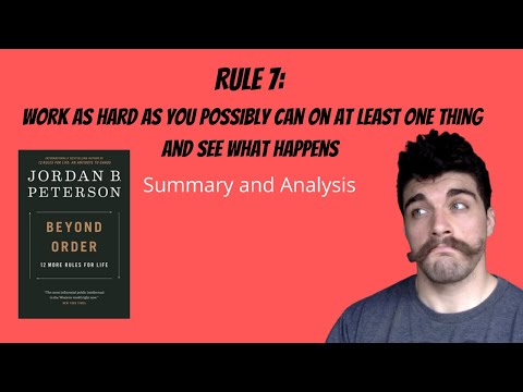 Beyond Order Rule 7: Work as Hard as You Possibly Can on At Least One Thing and See What Happens