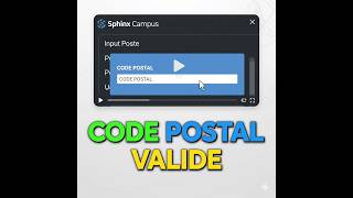 How to Validate and Enforce Postal Code Format (Sphinx-campus 15)