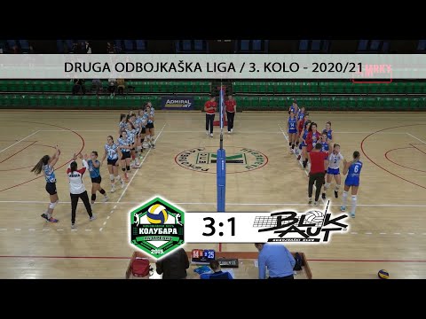 OOK Lazarevac - OK BlokAut -  3:1 (2:1, 1:1, 0:1) 3. KOLO DOL - SENIORKE / 31.10.2021.