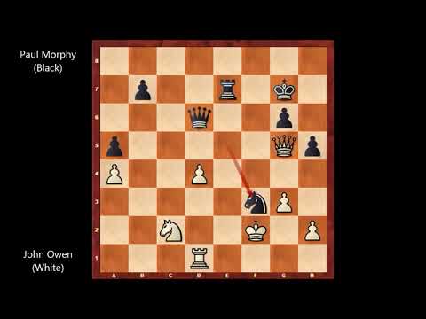 John Owen vs Paul Morphy - London (1858) #163