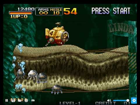 Metal Slug 3 (CRT easymode Shader) - Mission 1