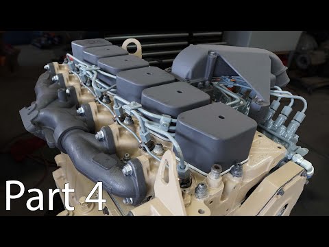 CLEAN 12 Valve Cummins Engine Build | Finishing Touches
