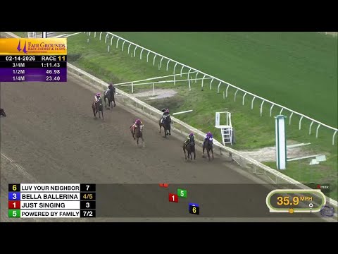 2026 G2 Rachel Alexandra S. Full Race Replay - Bella Ballerina
