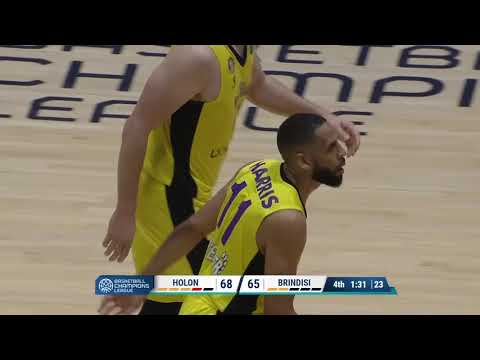 UNET CREDIT Holon vs  Happy Casa Brindisi   Game Highlights