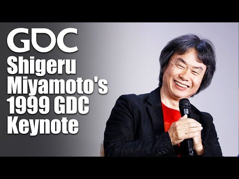 Shigeru Miyamoto's 1999 GDC Keynote - YouTube